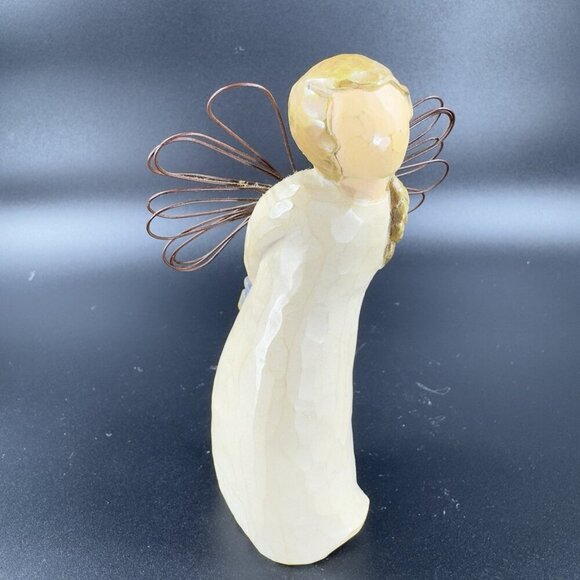 Vintage 2002 Willow Tree Resin Figurine Thank You Demdaco Susan Lordi Figure VTG - Picture 5 of 7